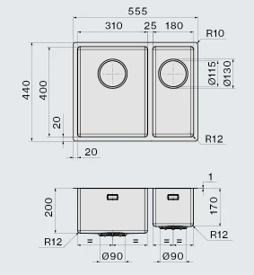ZLEWOZMYWAK COMO INOX 3118 TECH.PNG