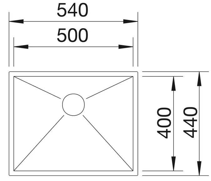 ZLEWOZMYWAK BLANCO ZEROX 500-U POLEROWANA TECH.PNG