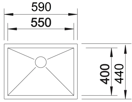 ZLEWOZMYWAK BLANCO ZEROX 550-U POLEROWANA TECH.PNG