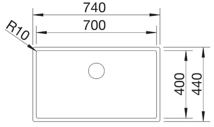 ZLEWOZMYWAK BLANCO CLARON 700-IF STAL DURINOX, INFINO TECH.PNG