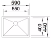 ZLEWOZMYWAK BLANCO ZEROX 550-IF STAL POLEROWANA TECH.PNG