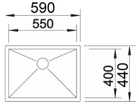 ZLEWOZMYWAK BLANCO ZEROX 550-IF STAL POLEROWANA TECH.PNG