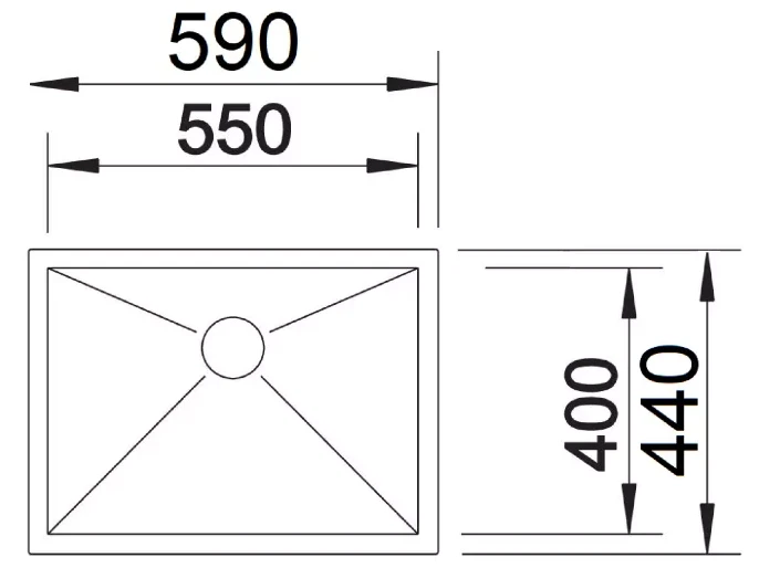 ZLEWOZMYWAK BLANCO ZEROX 550-IF STAL POLEROWANA TECH.PNG