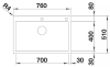 ZLEWOZMYWAK BLANCO ZEROX 700-IF A STAL DURINOX KOREK AUTO TECH.PNG