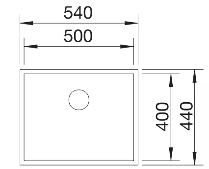 ZLEWOZMYWAK BLANCO ZEROX 500-U STAL DARK STEEL tech.PNG