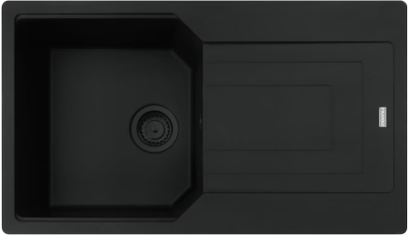 ZLEWOZMYWAK FRANKE URBAN UBG 611-86 CZARNY MAT CZARNY ODPŁYW.PNG