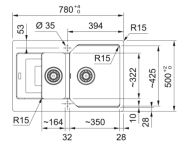 ZLEWOZMYWAK FRANKE URBAN UBG 651-78 BEŻOWY 2.PNG
