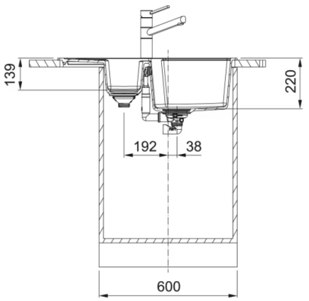 ZLEWOZMYWAK FRANKE URBAN UBG 651-78 BEŻOWY 3.PNG