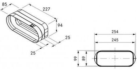 BORA ECOTUBE ADAPTER PŁASKI WRAZ Z MATERIAŁEM USZCZELNIAJĄCYM EFA TECH.png