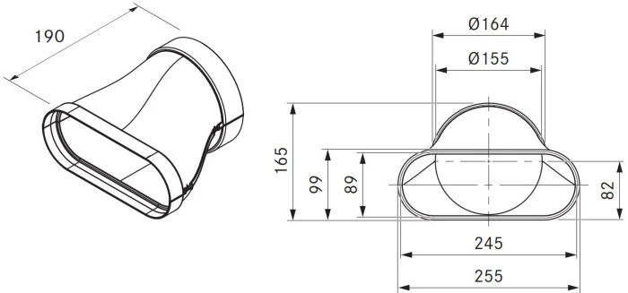 BORA ECOTUBE PRZEJŚCIE PŁASKIE OKRĄGŁE PROSTE WRAZ Z MATERIAŁEM USZCZELNIAJĄCYM EFRG TECH.png