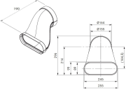 BORA ECOTUBE PRZEJŚCIE PŁASKIE OKRĄGŁE PROSTOPADŁE WRAZ Z MATERIAŁEM USZCZELNIAJĄCYM EFRV TECH.png