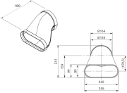 BORA ECOTUBE PRZEJŚCIE PŁASKIE OKRĄGŁE PROSTOPADŁE 110MM WRAZ Z USZCZELKAMI EFRV110 TECH.png
