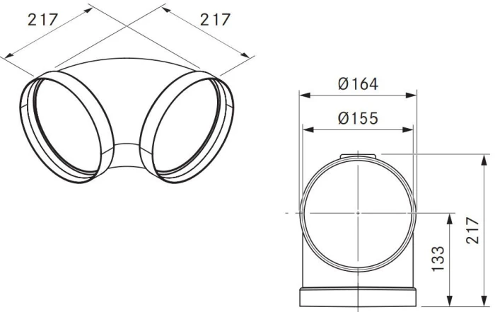 BORA ECOTUBE KSZTAŁTKA WYGIĘTA 90° OKRAGŁA WRAZ Z MATERAŁEM USZCZELNIAJĄCYM ERB90 TECH.png