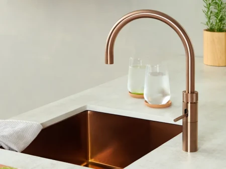 Fusion Round Różowa miedź