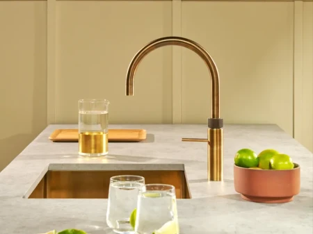 Fusion Round Patynowy mosiądź