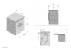 Rysunek techniczny Suszarka Asko T308HCW.webp