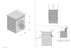 Rysunek techniczny Pralka Asko W3096CW.webp