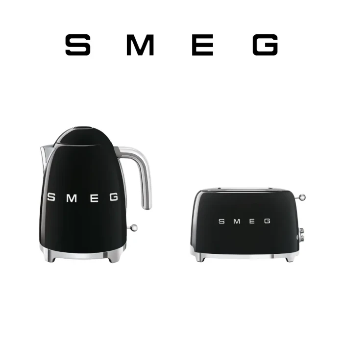 Mały zestaw śniadaniowy SMEG czarny.webp
