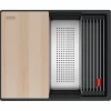 Zlewozmywak kuchenny granitowy podblatowy Franke Kanon Pro KNG PRO 110-52 w kolorze Onyx