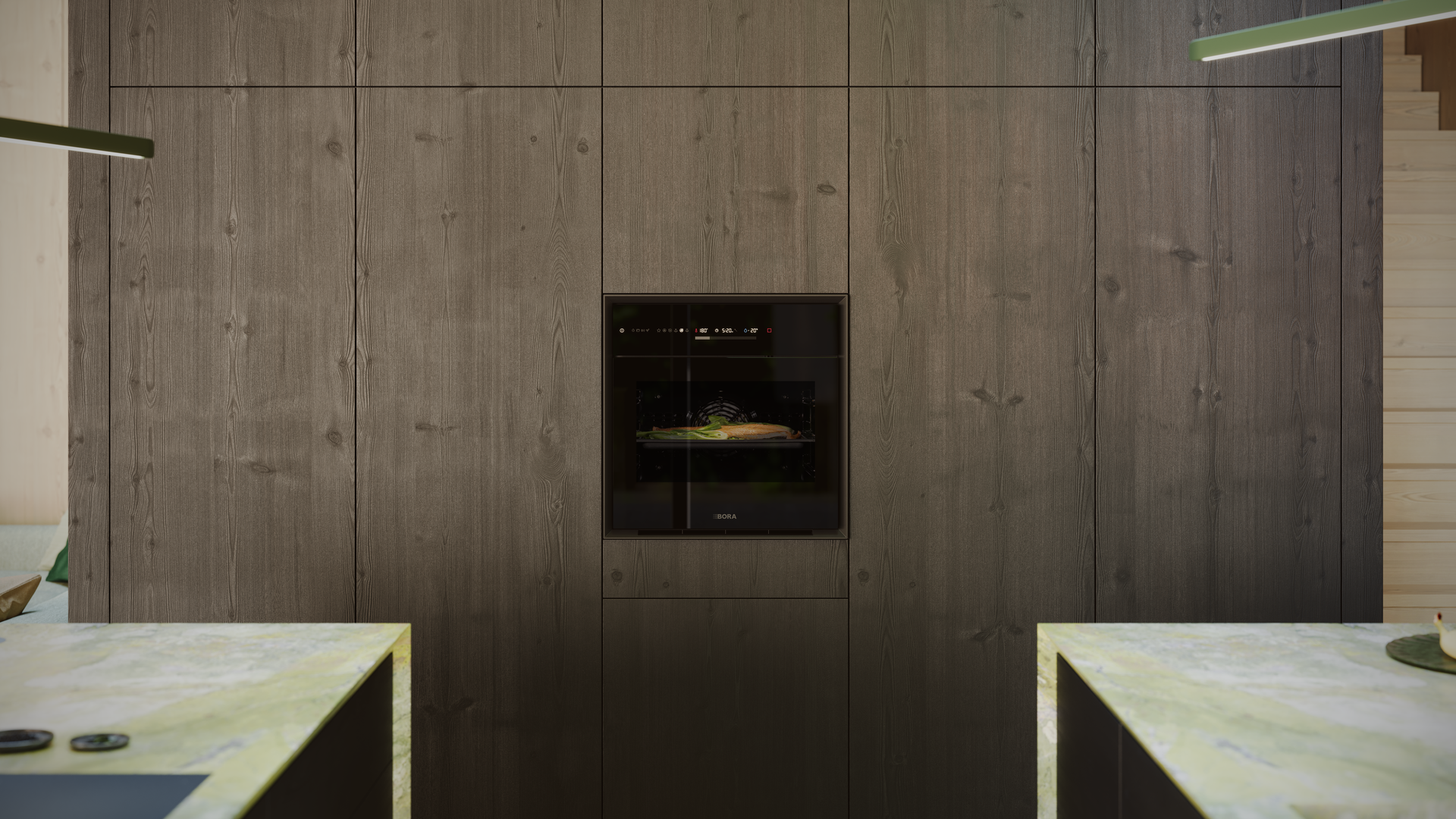 BORA Oven Steam w kuchni