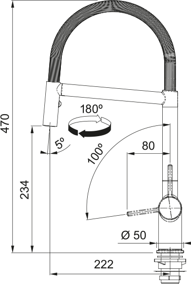 Rysunek techniczny baterii