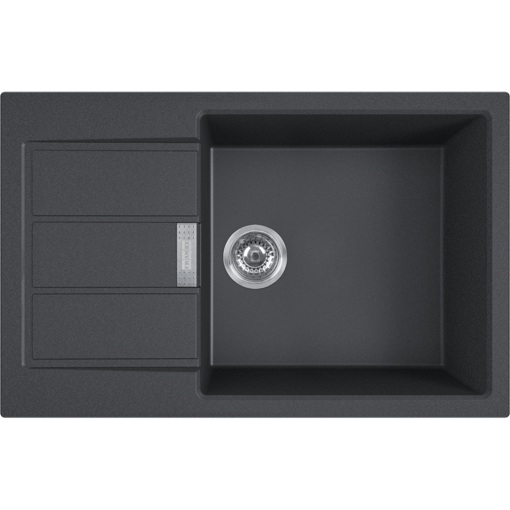 Zlewozmywak S2D 611-78 XL w kolorze Onyx