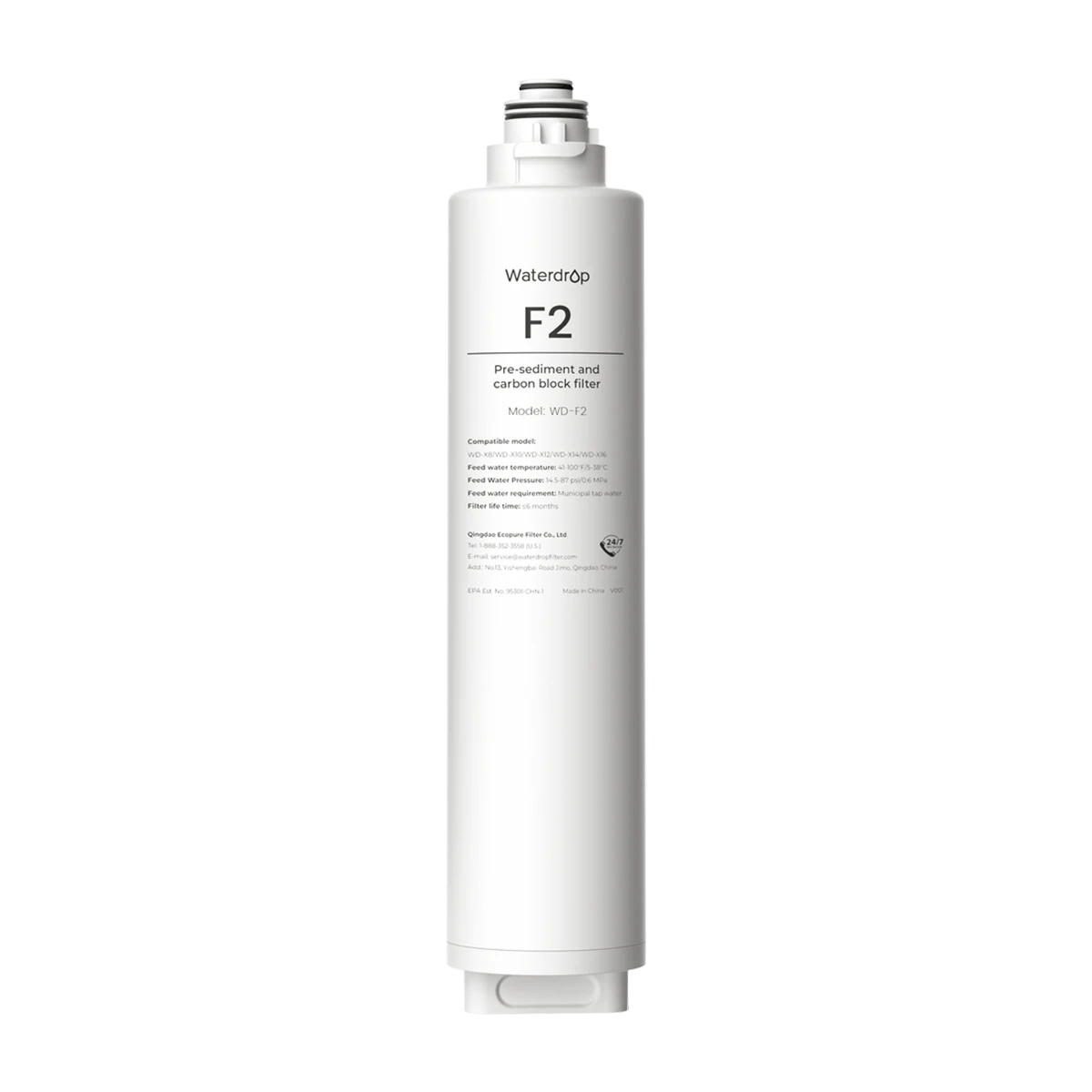 Wkład wstępny F2 do Waterdrop z serii X